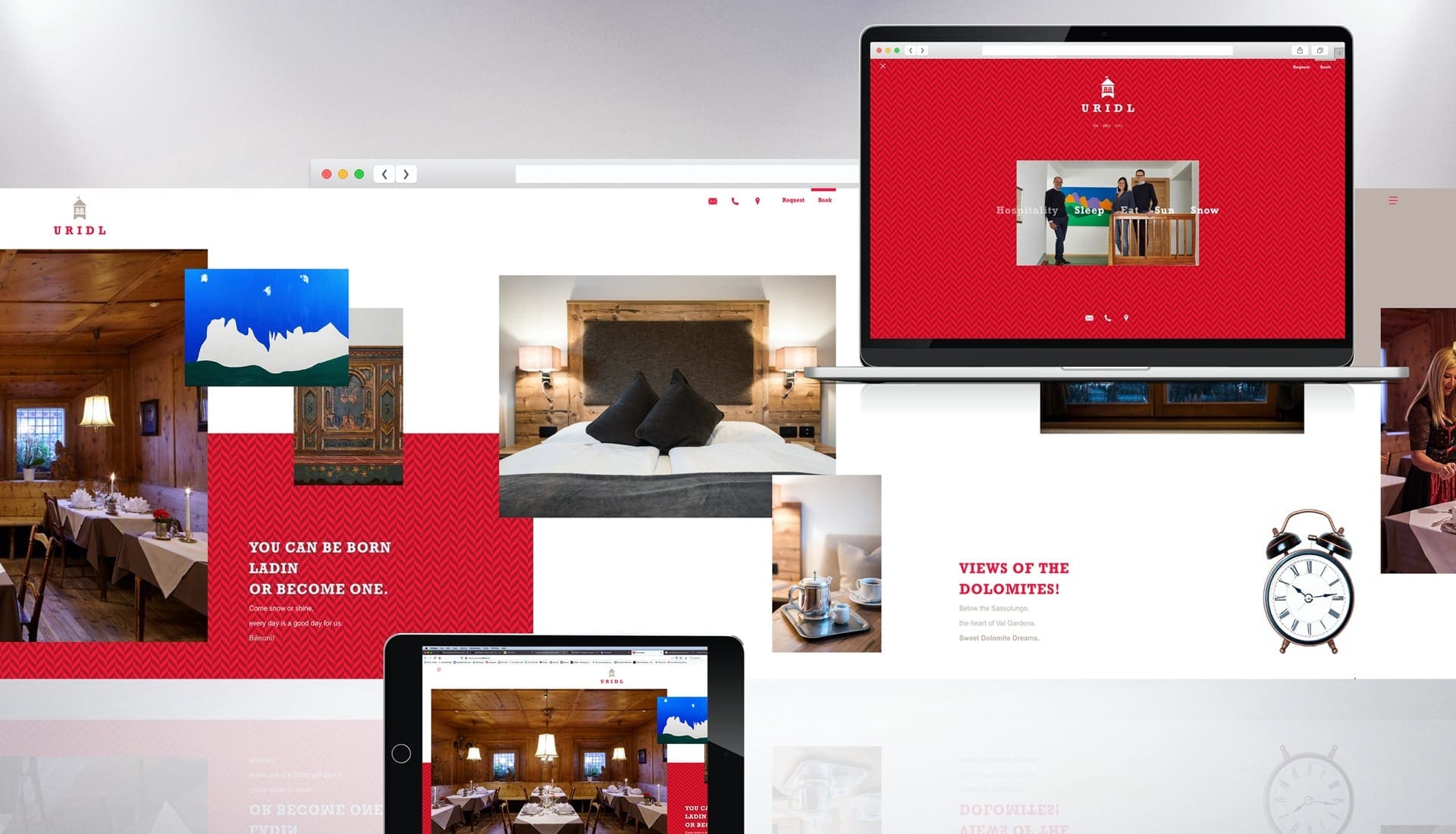 Hotel Uridl - Web Design, Corporate Identity