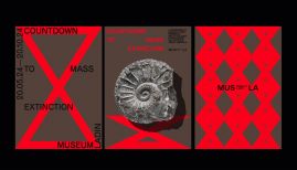 Countdown to mass extinction for Museum Ladin: exhibition design - graphic design