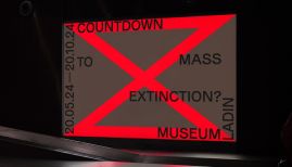 Countdown to mass extinction for Museum Ladin: exhibition design - graphic design